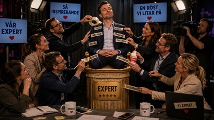 Vem som är den oberoende experten beror på vem som säger vad media vill höra.